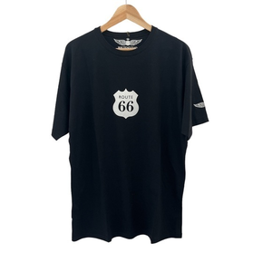 Route 66‎ team T-shirt black logo
